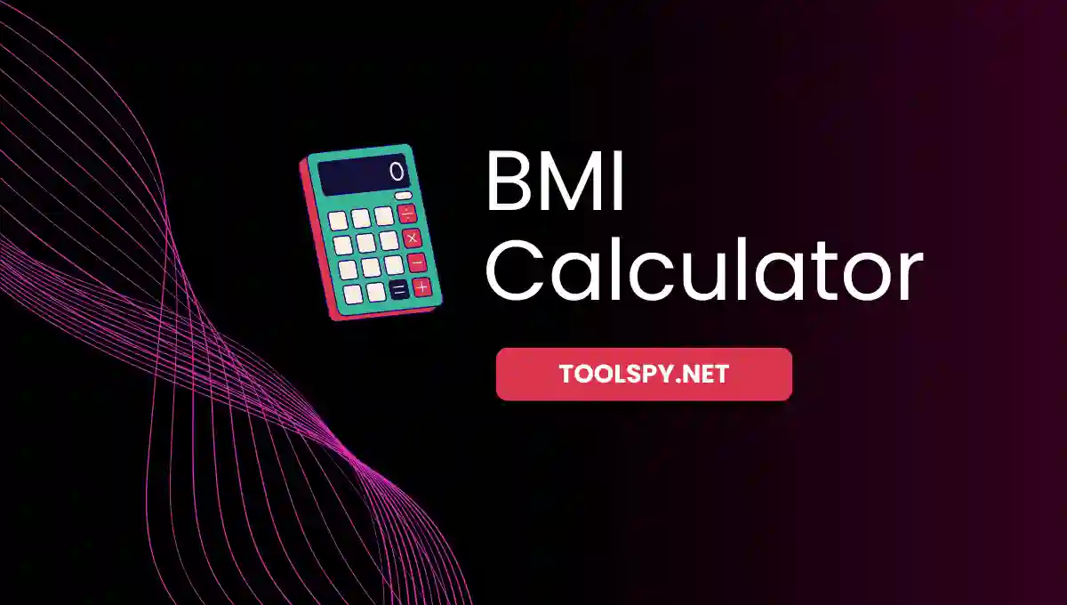 Toolspy Professional BMI Calculator - High-quality health calculations with WHO standards and privacy protection