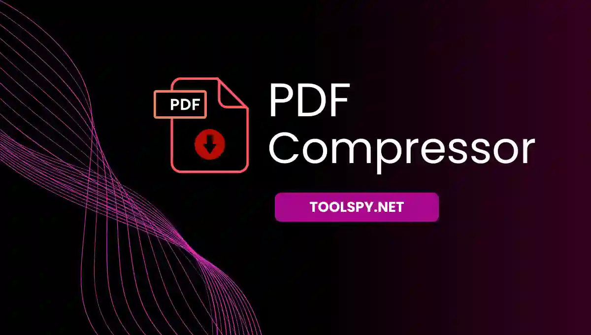 Toolspy Professional PDF Compressor - High compression ratio with quality preservation and privacy protection