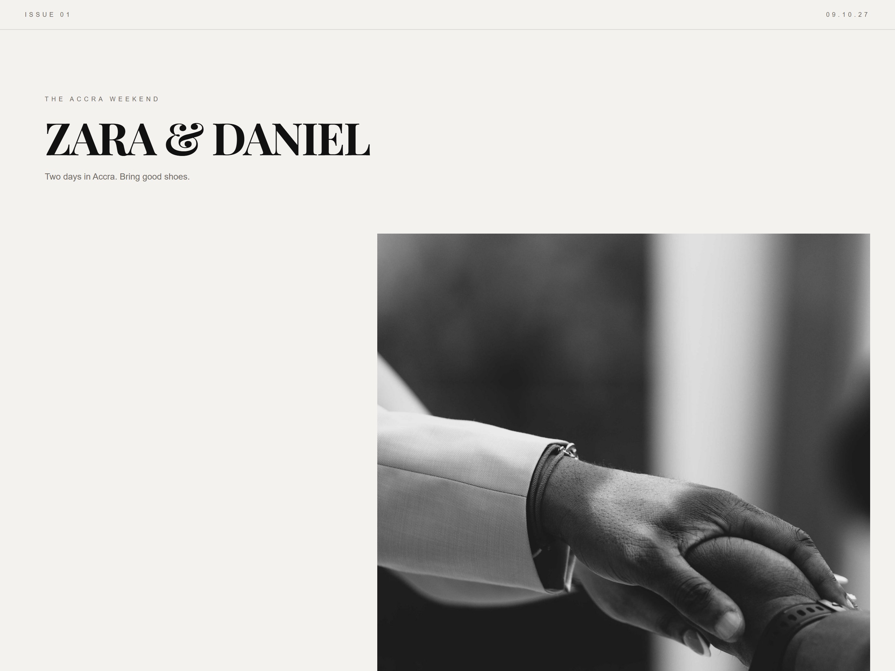 Editorial design