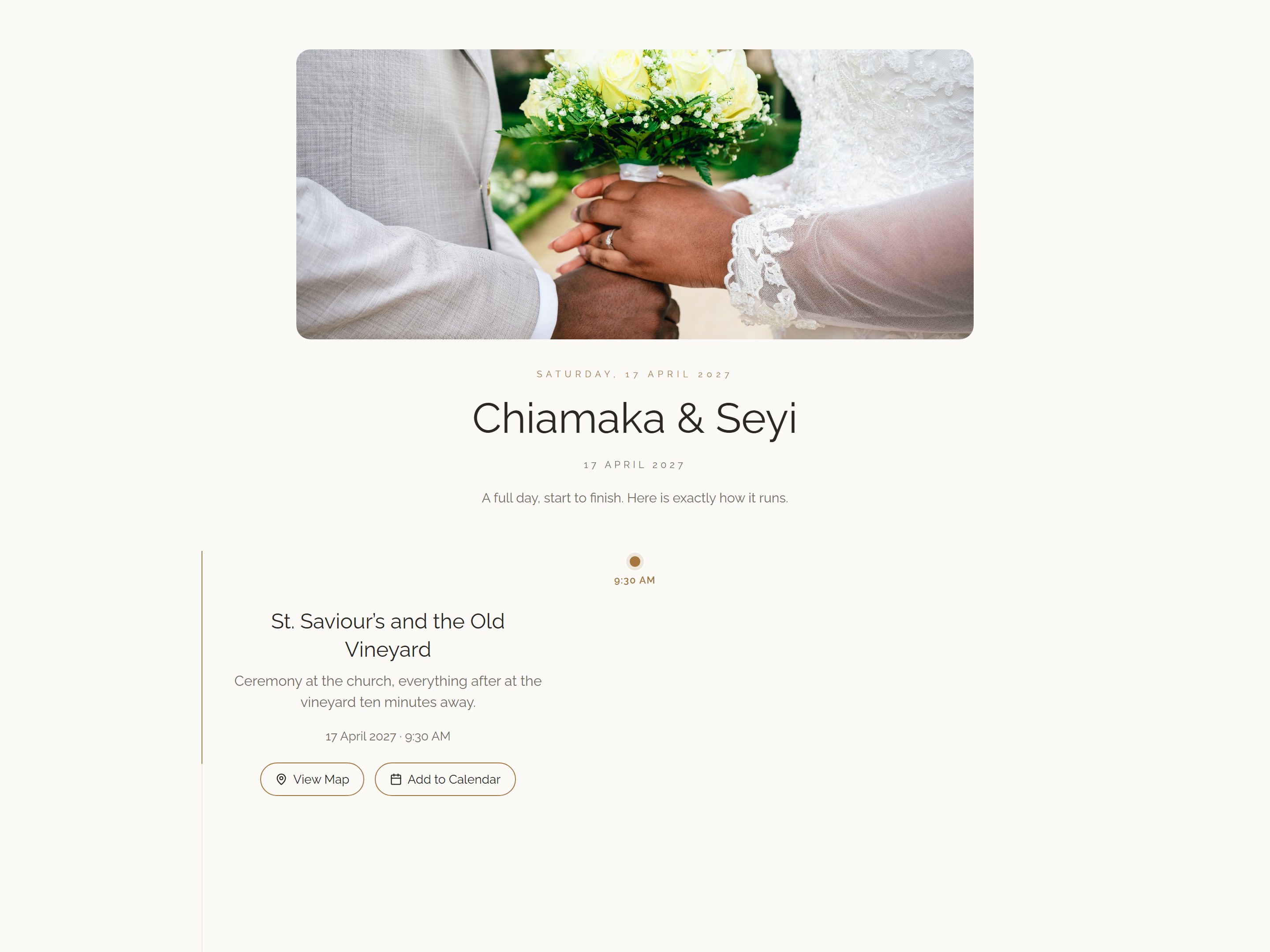 Timeline design