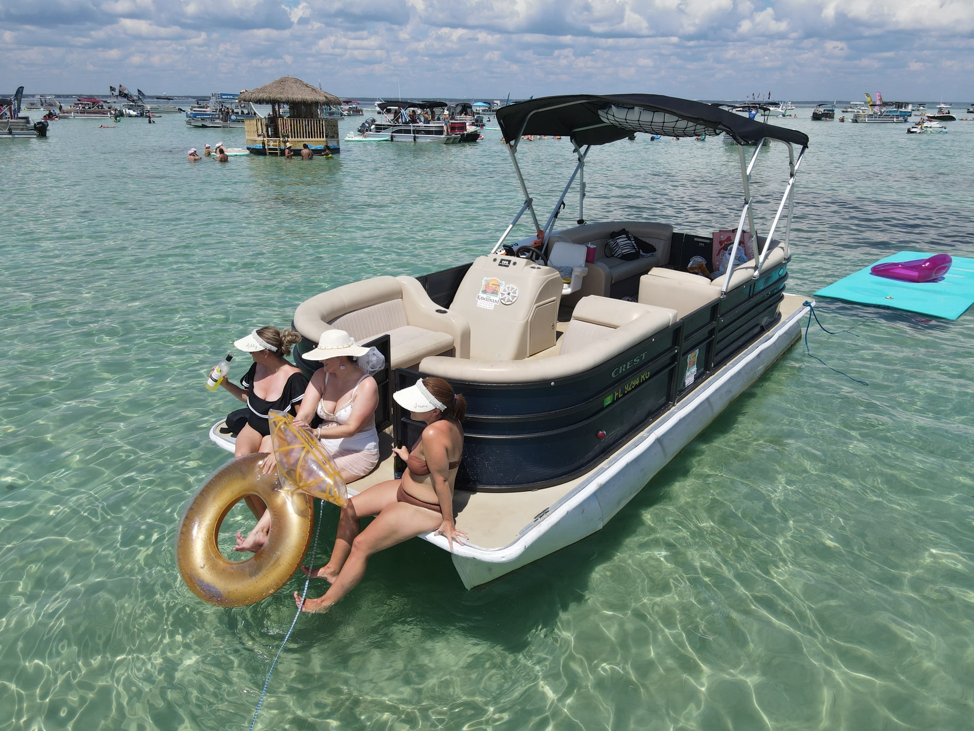 Crab Island Pontoon Trip