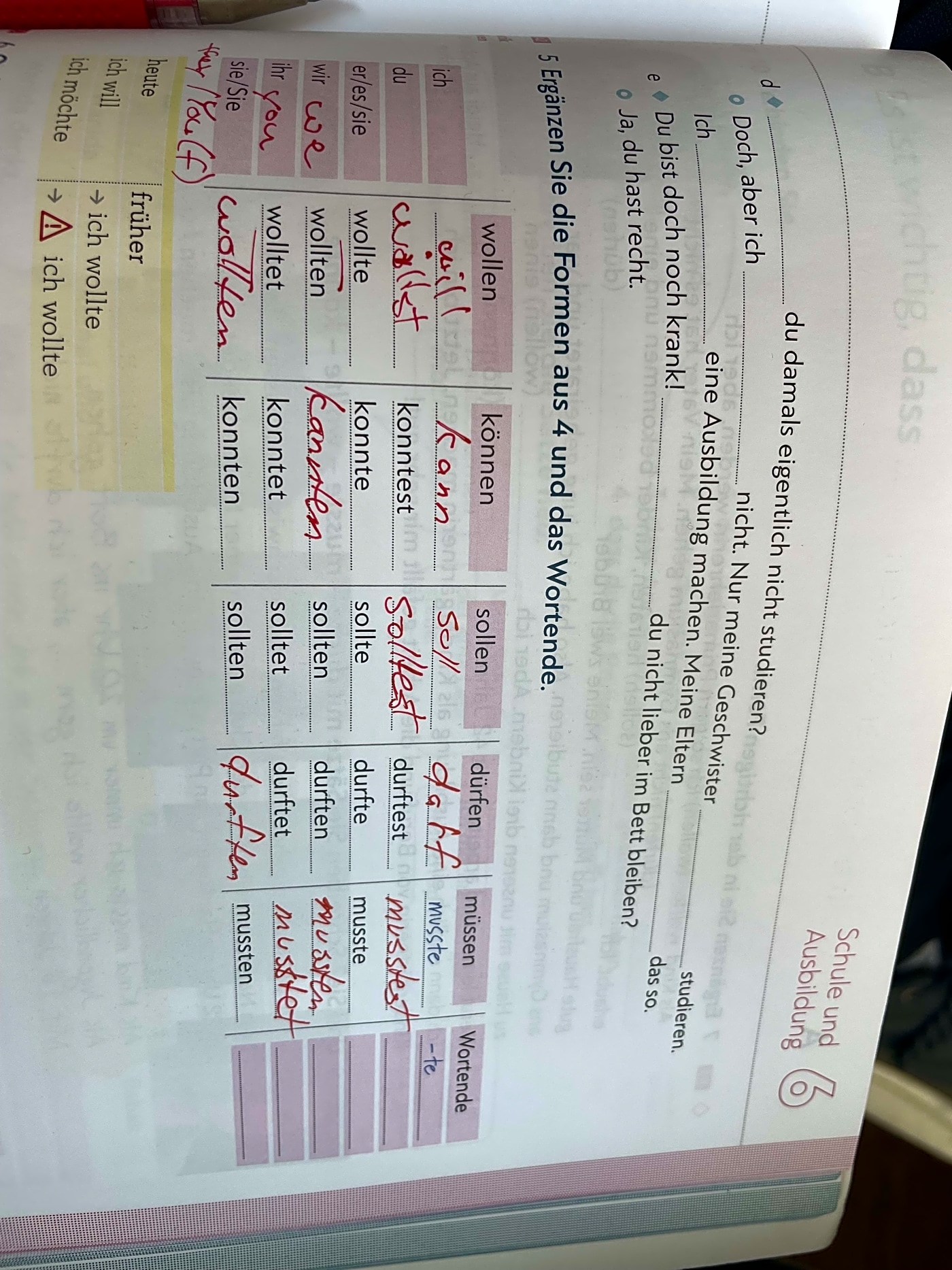Pete’s Place German HW first attempt