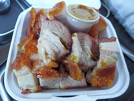 Alicia's Market not just poke but pork.