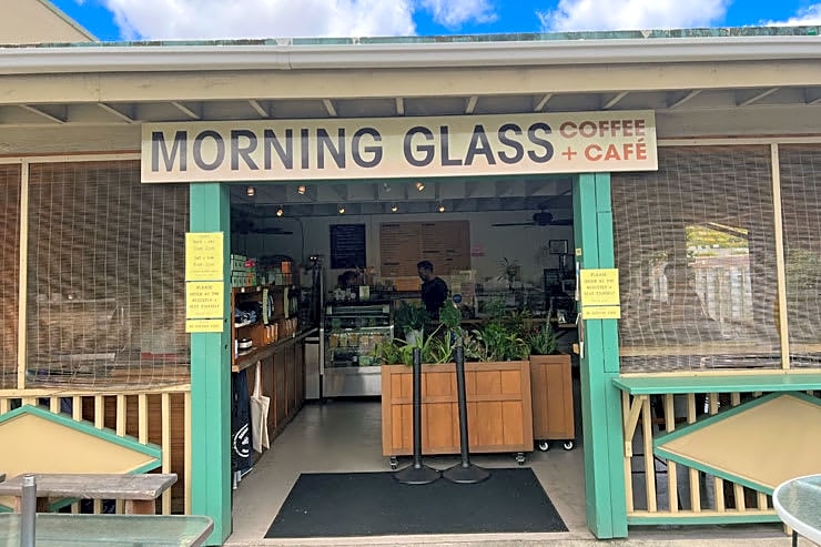 Morning Glass best coffee place in Manoa