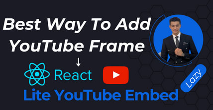 Best way to add a YouTube iframe in react