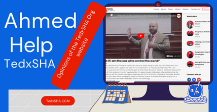 Working with TedxSHA organization and designing their website