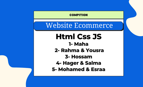 Group React Competition on a 3 page HTML, CSS, JS website