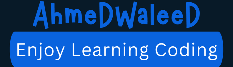 logo of Ahmed Waleed website - the largest website for learning web development in Egypt - the best web developer in Egypt