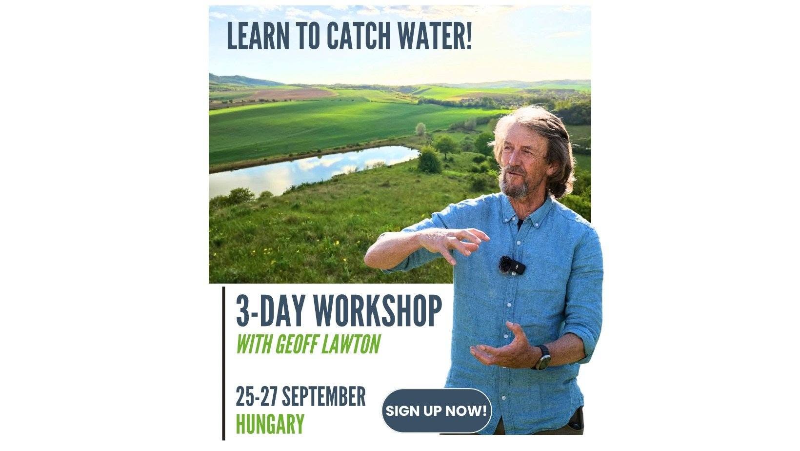 Water Management in Drought with Geoff Lawton