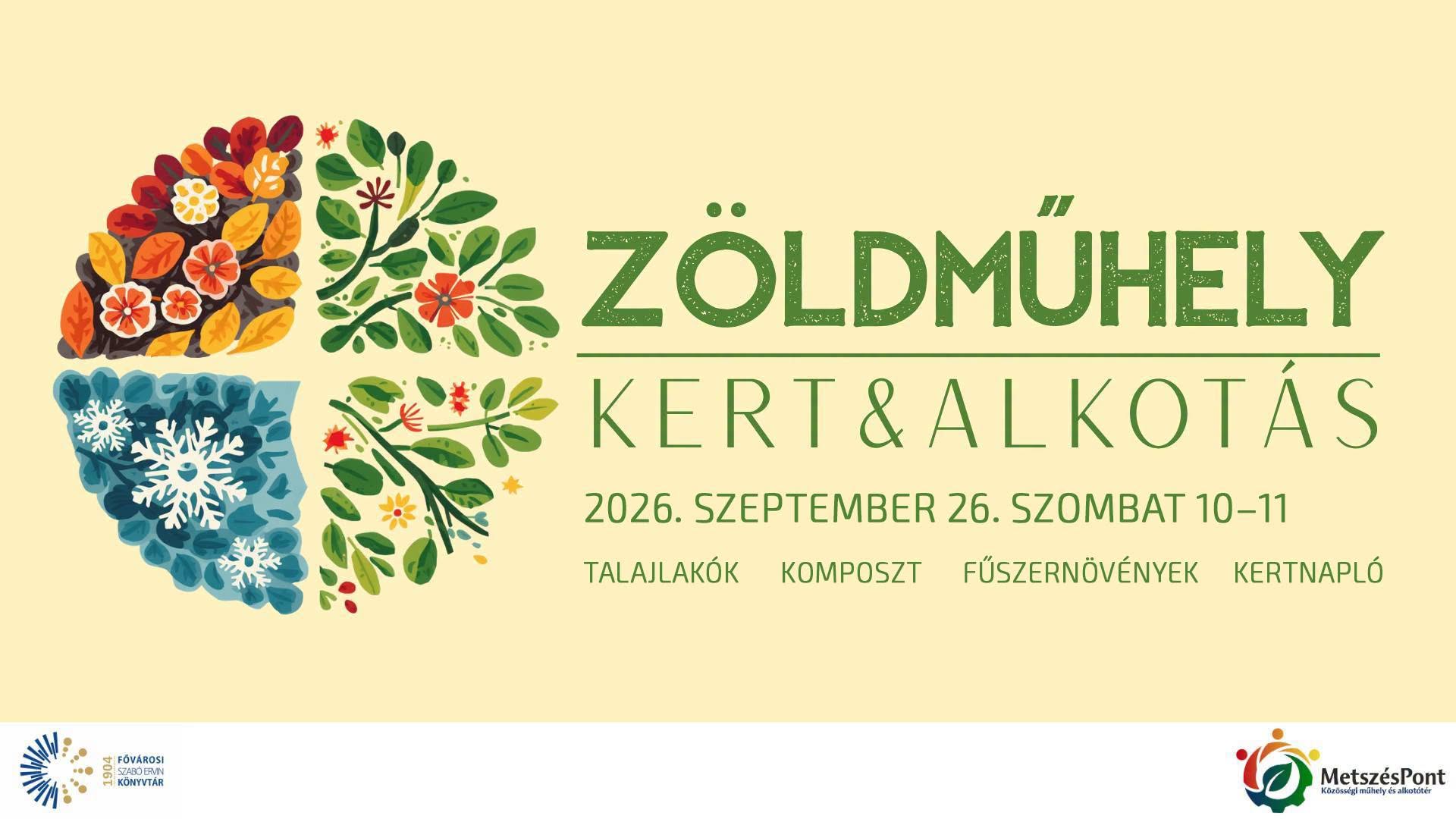 Zöldműhely – kert&alkotás: A talaj titkos világa