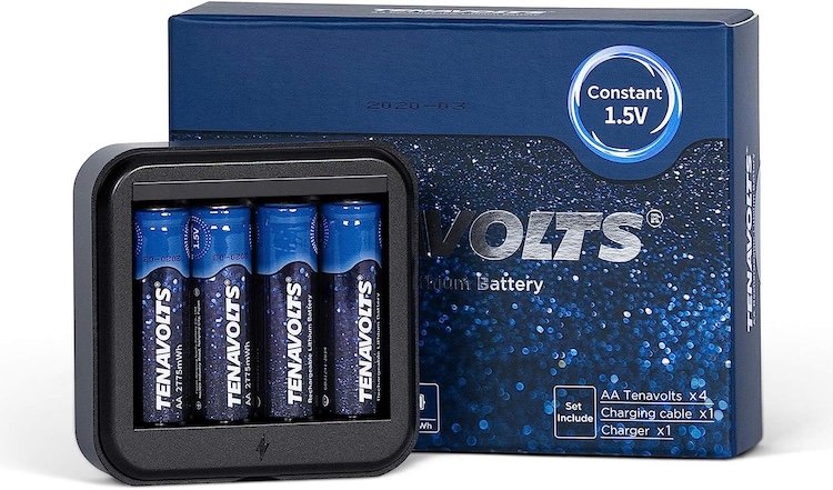 Use AA Rechargeable Batteries to replace your old ones
