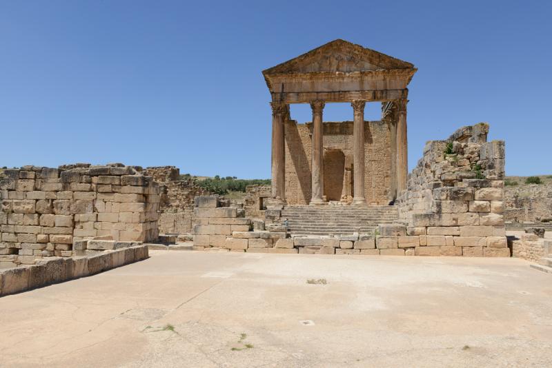 Dougga Capitol Temple