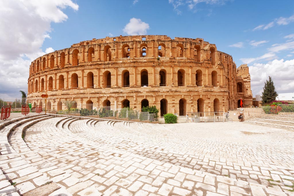 Amphitheatre of El Jem Tunisia