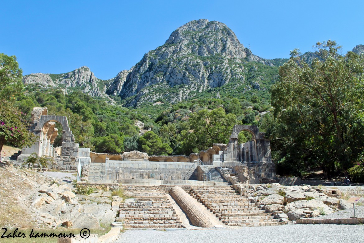Temple des Eaux Roman site Zaghouan