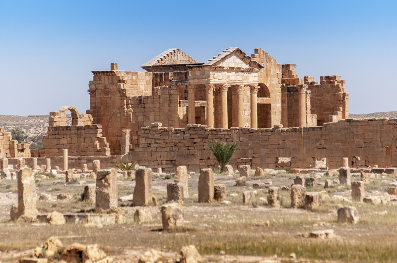 Sbeitla Roman Ruins Tunisia