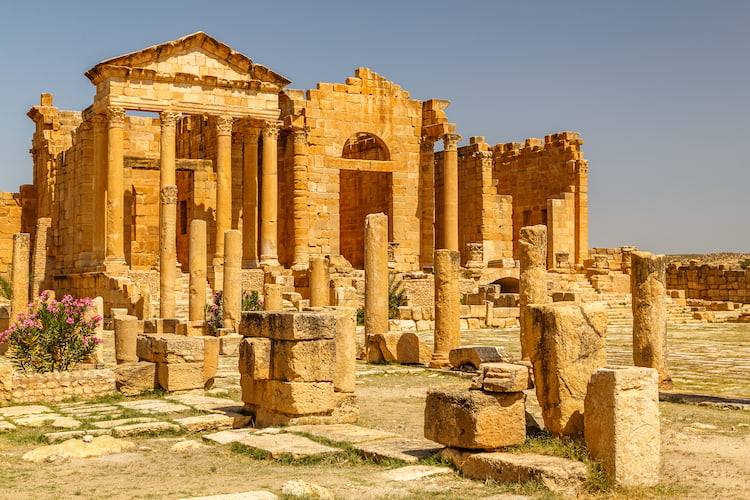 Sbeitla Temples Kasserine Tunisia
