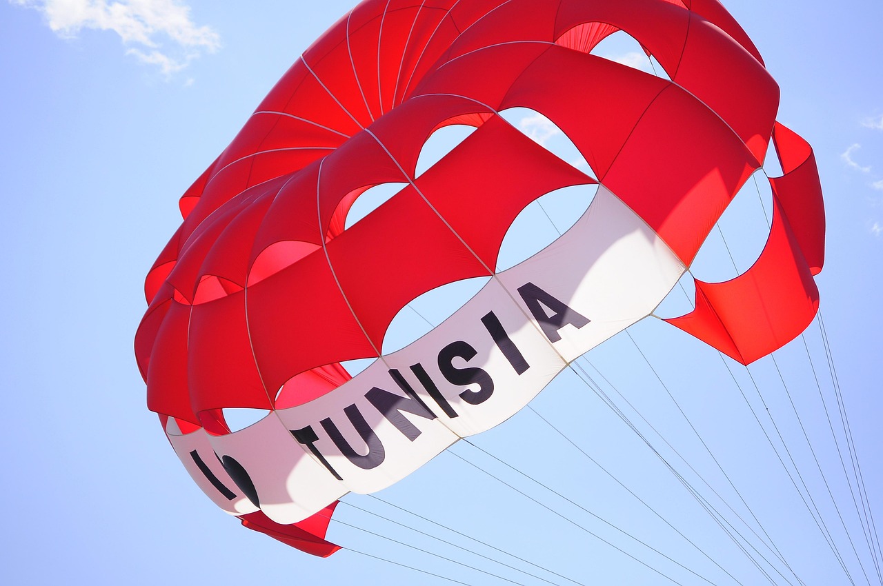 Paragliding in Hammamet Tunisia