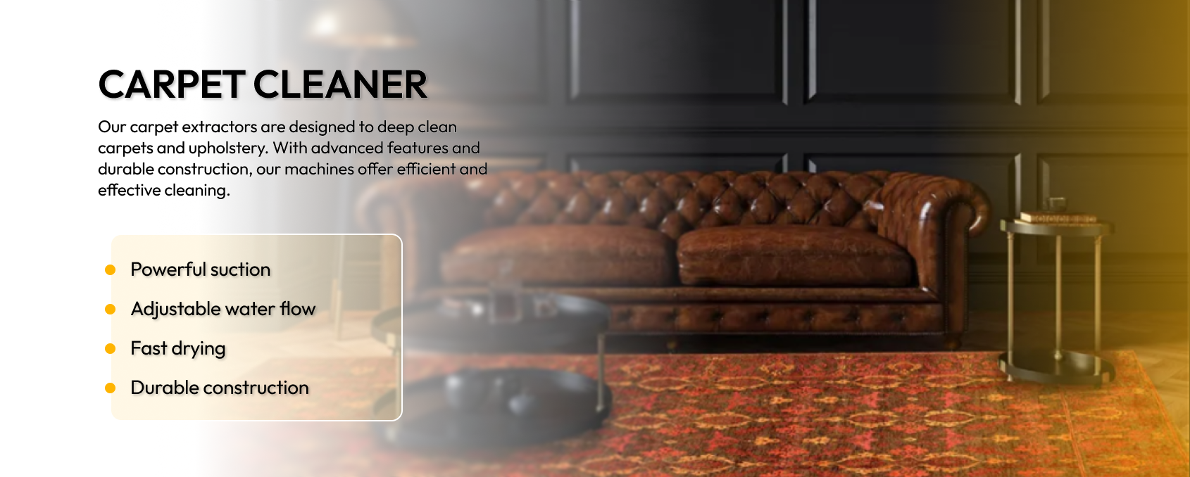 Carpet Extractor