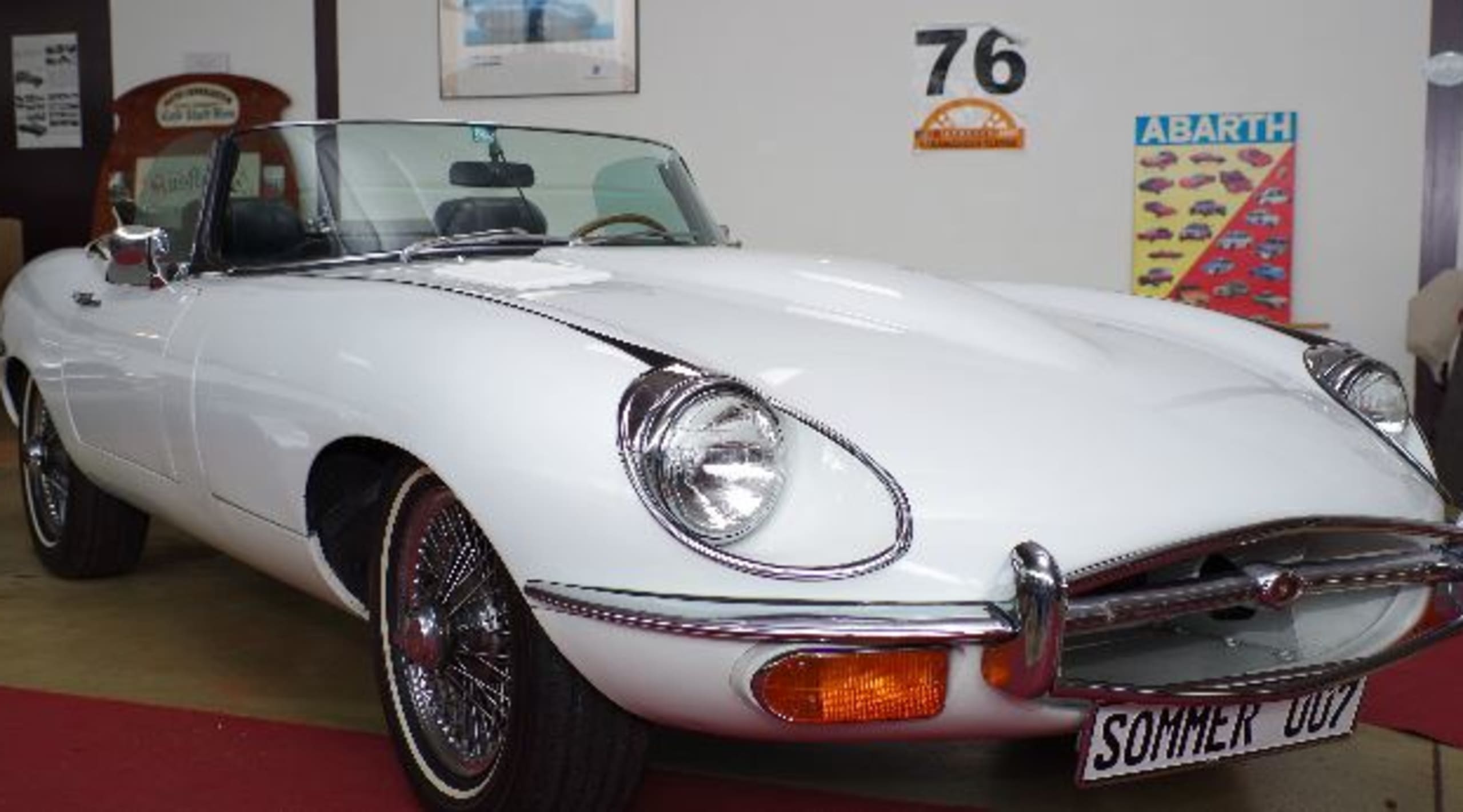 Bild der Flash Chance: 1 Tag einen Jaguar E-Type Cabrio 250PS Modell: 1970