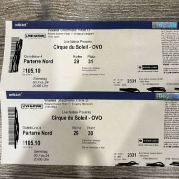 Bild der Flash Chance: Cirque du Soleil OVO