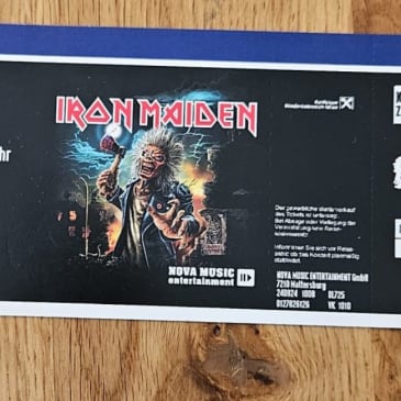 Flash Chance image: Iron Maiden Stehplatz Konzert Wien 