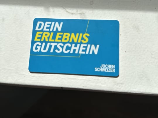 Bild der Flash Chance: Jochen Schweizer Gutschein 