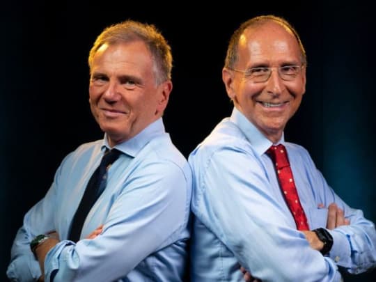 Flash Chance image: 2 Karten Peter Filzmaier & Armin Wolf - DER PROFESSOR UND DER WOLF
