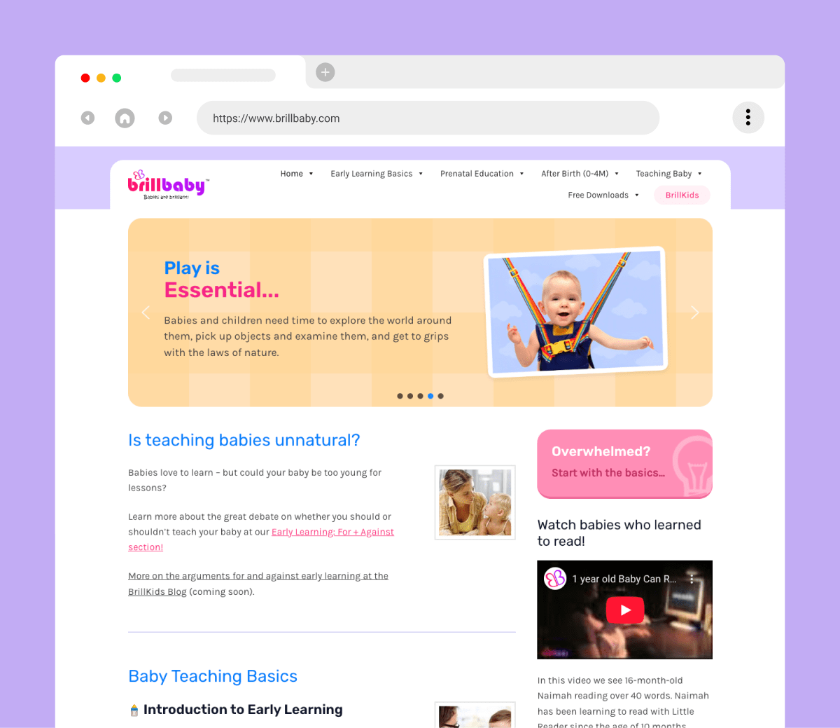 Project BrillBaby Migration