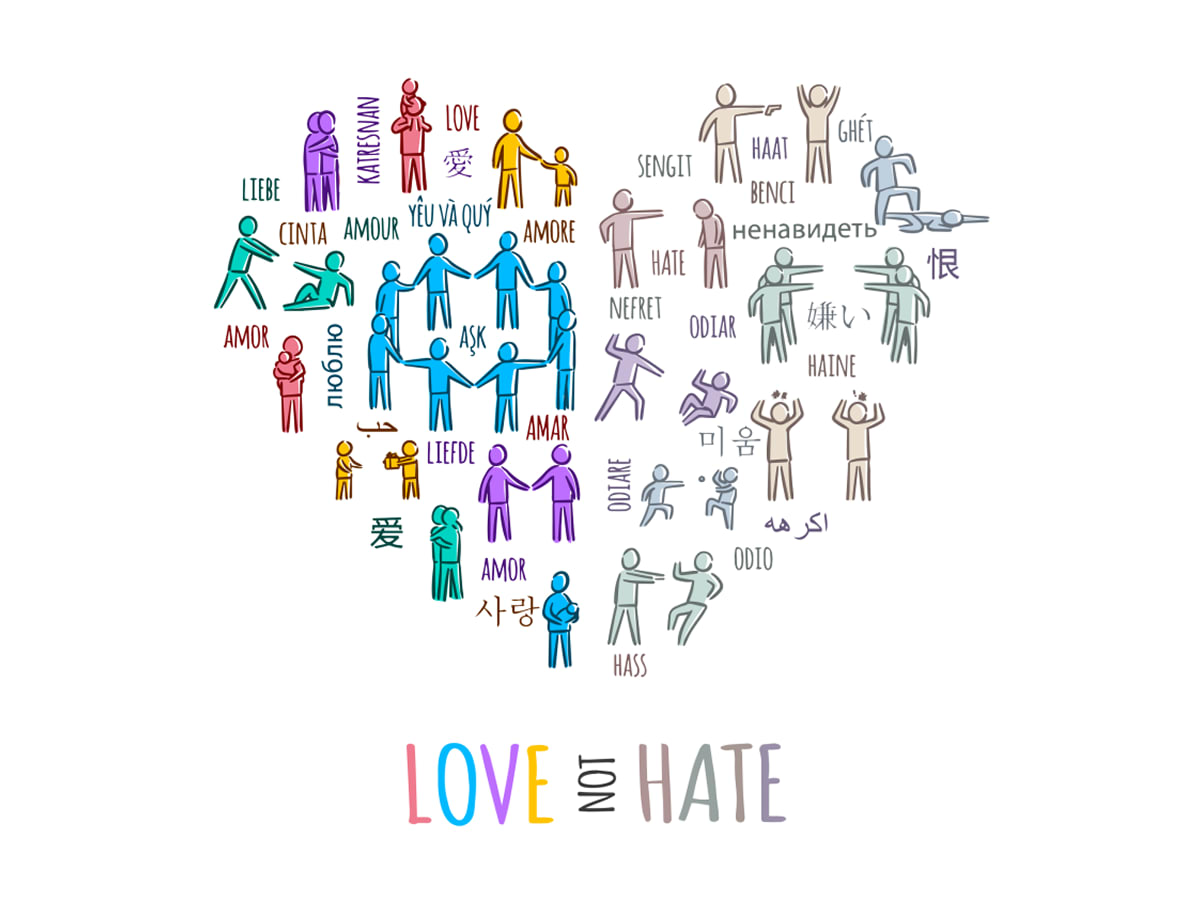 Love Not Hate Design