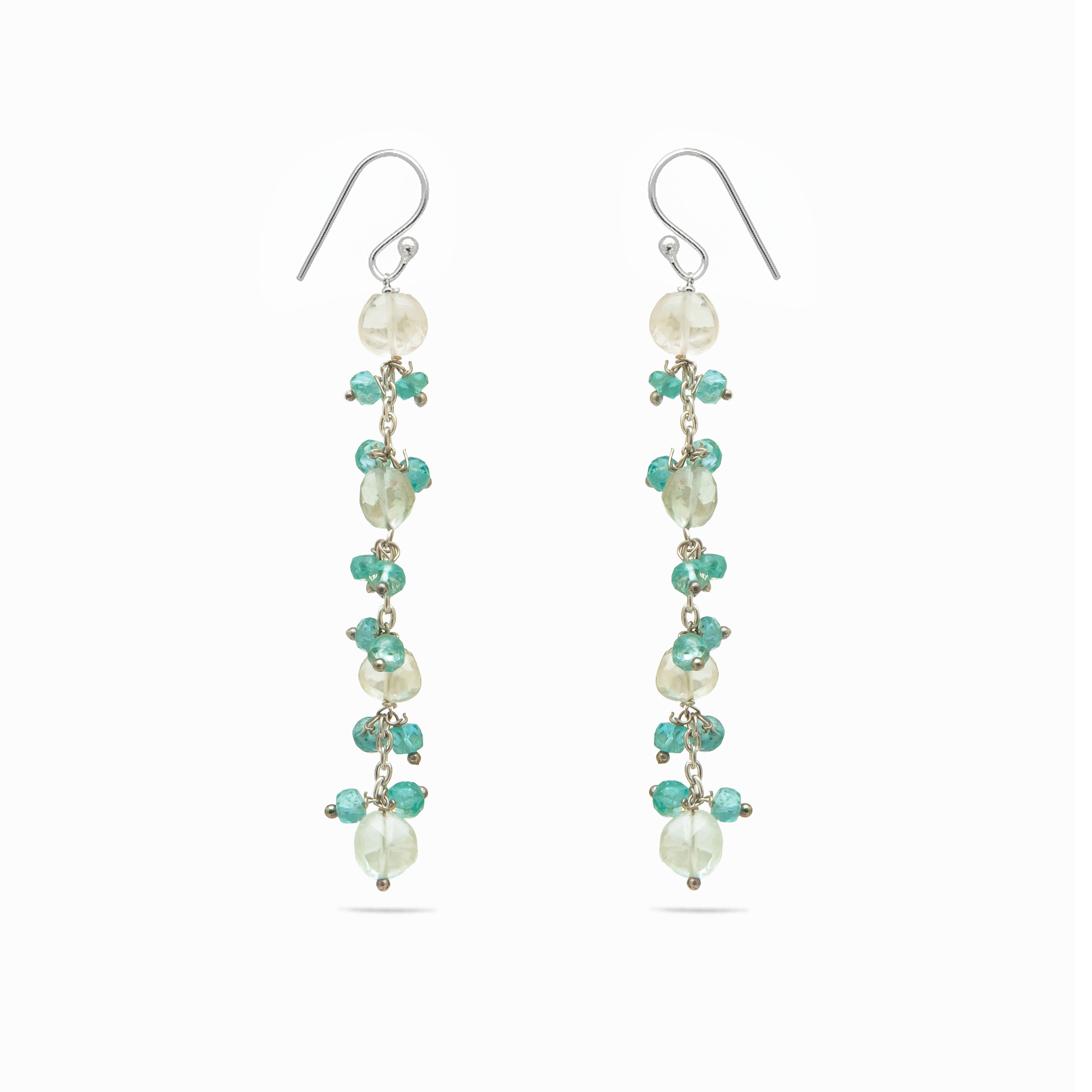 Aqua Whisper Earrings
