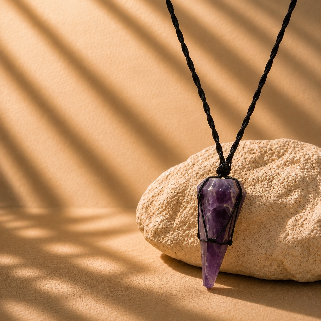 Violet Stillness Pendant