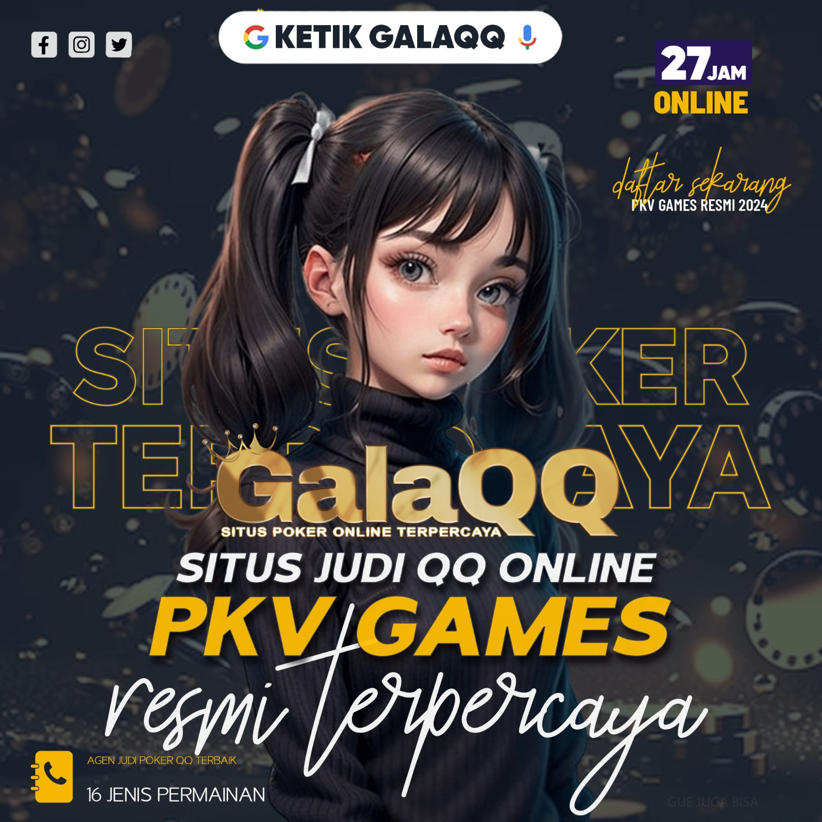 GalaQQ # Link Login GalaQQ Pkv Games Winrate Tinggi