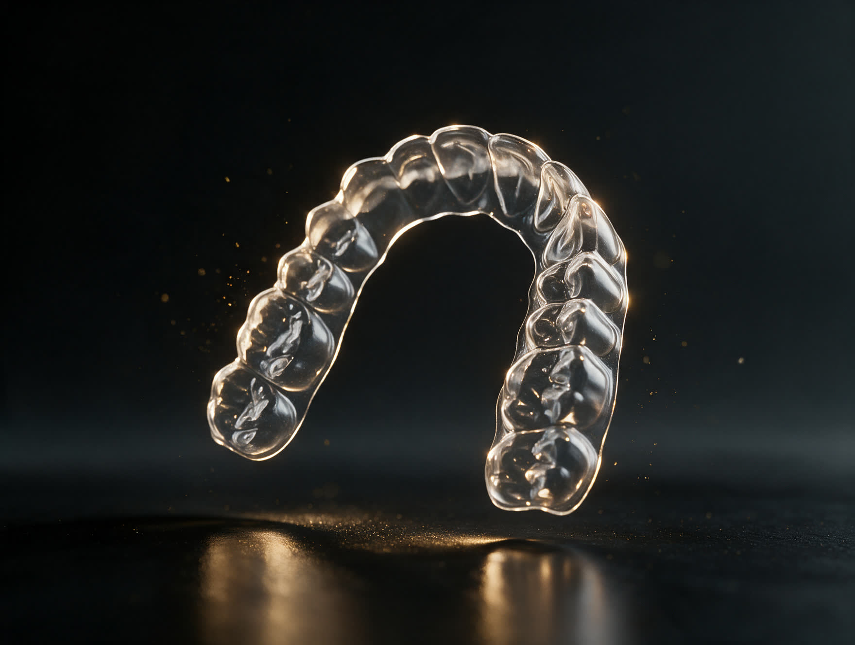Alineador invisible impreso en 3D con memoria de forma, prácticamente sin ataches — AM Estética Dental
