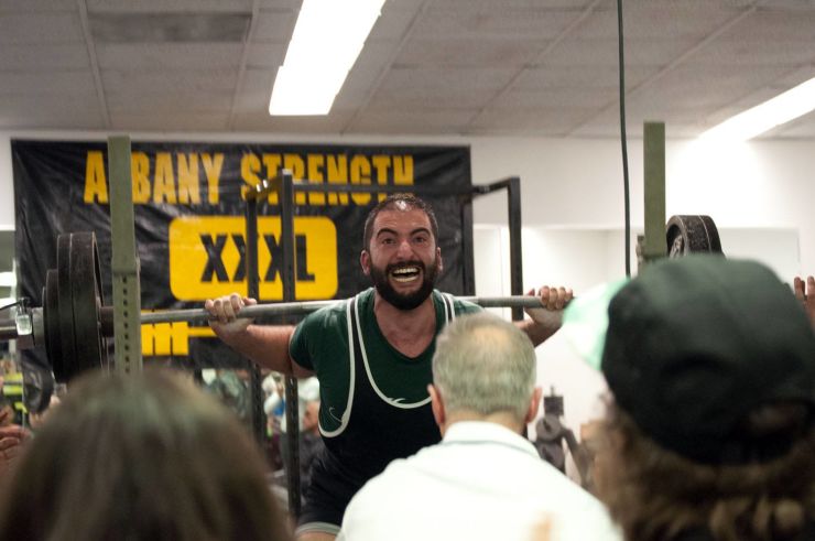 Final Squat Attempt 405 lbs