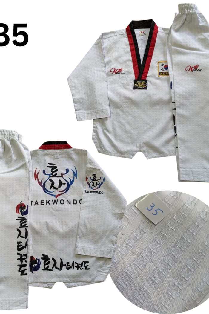 world taekwondo Taekwondo Uniform - 140/b