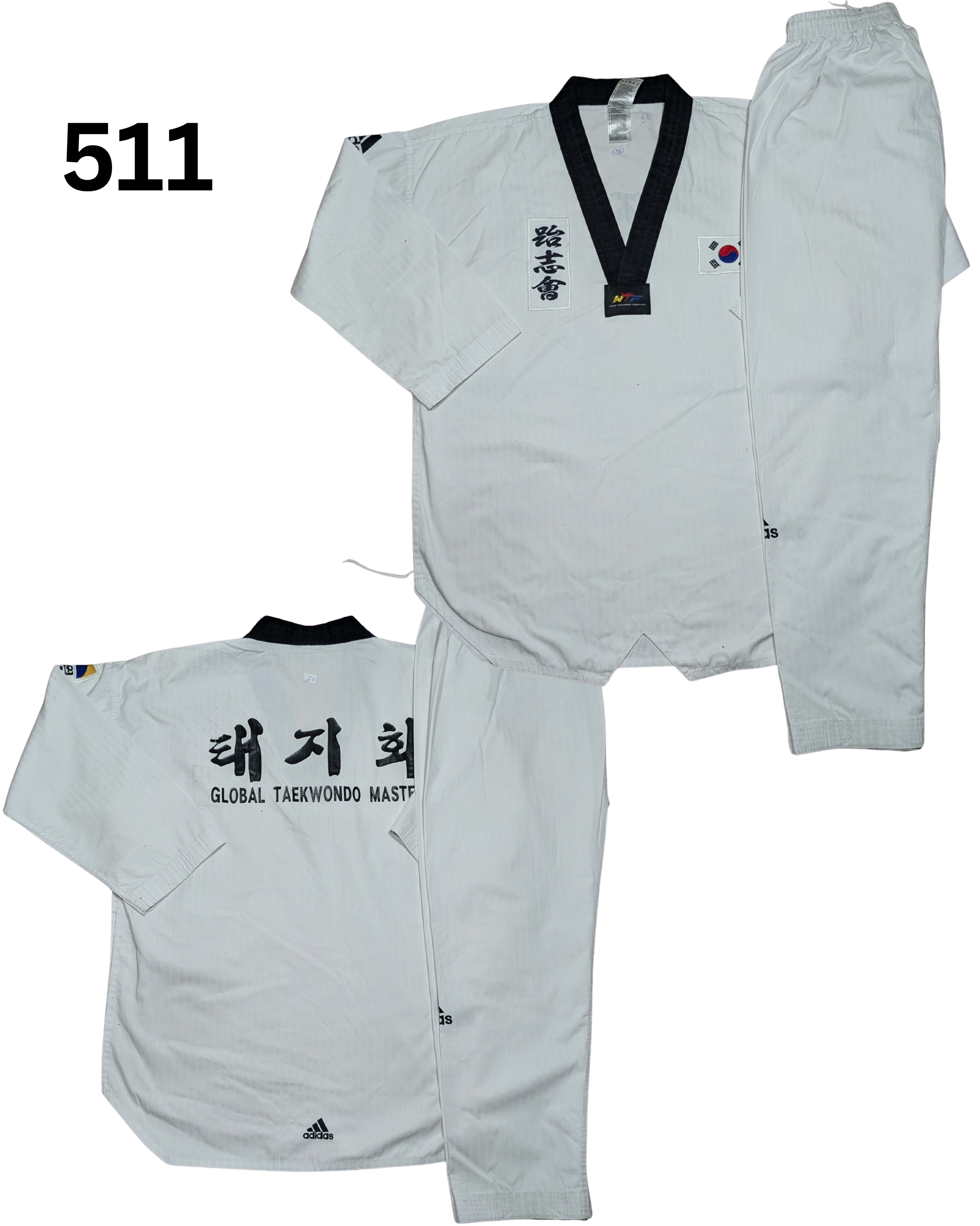 Taekwondo addidas uniform (190 sized /white color )