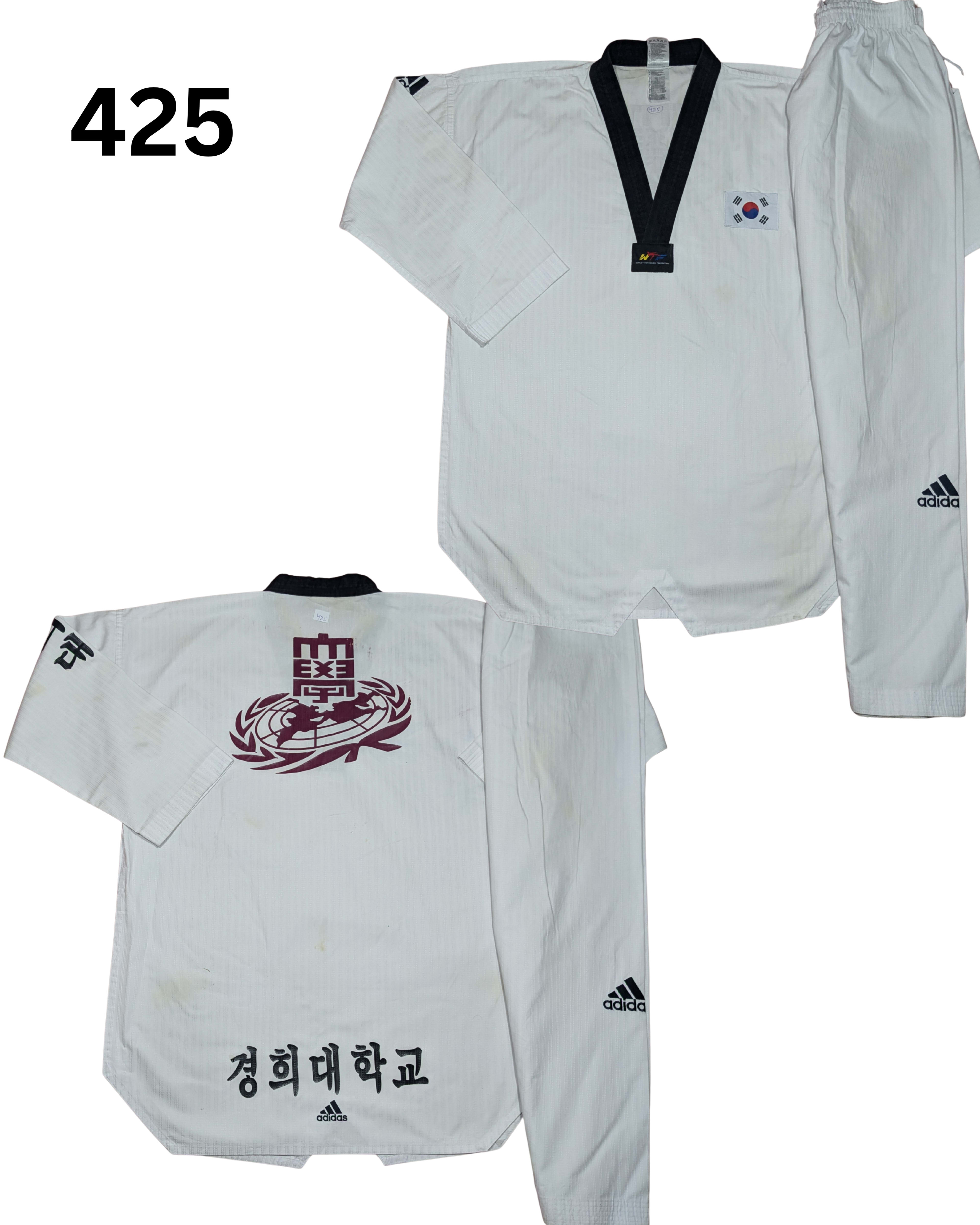 Taekwondo addidas uniform (200 sized /white color )