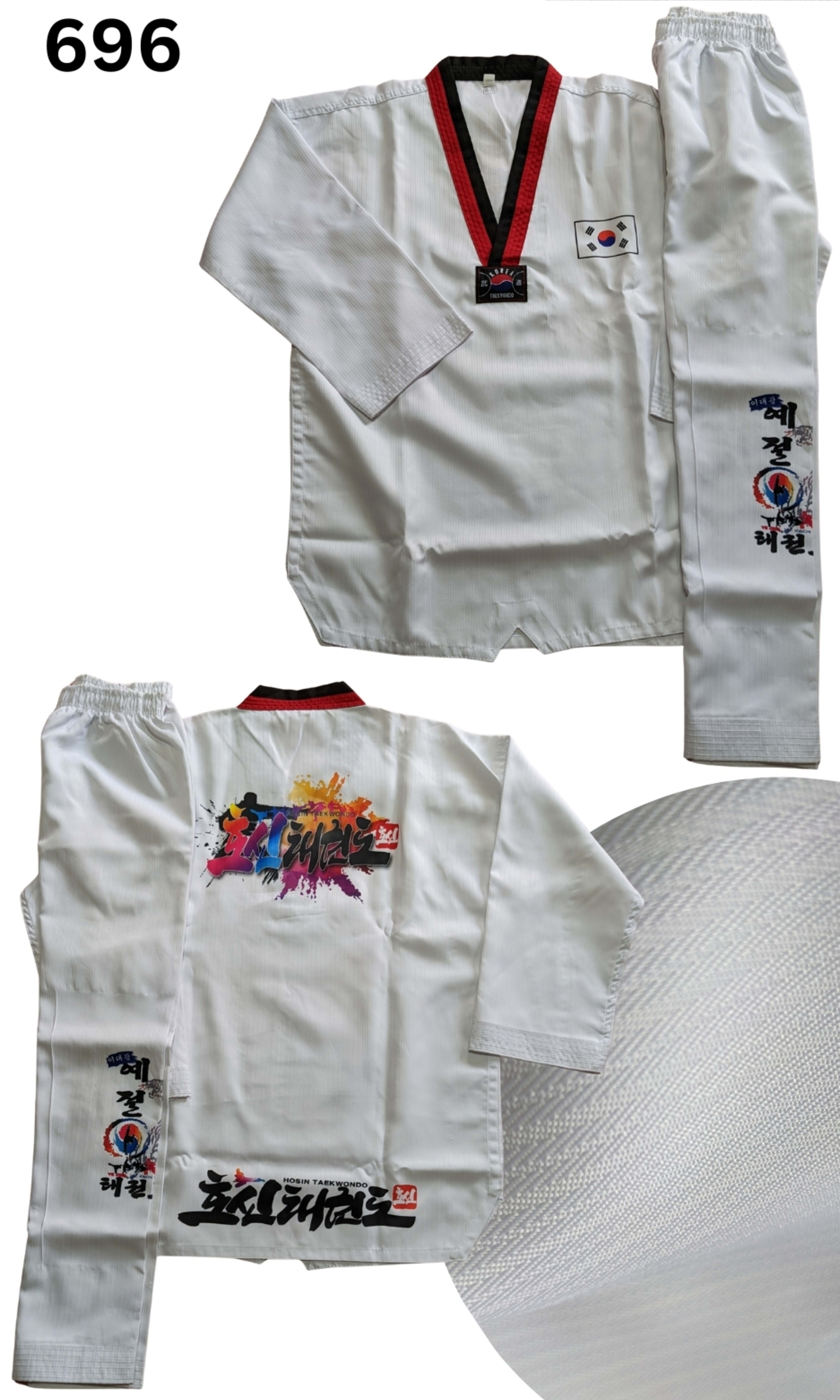 Taekwondo teakwondo uniform (170 sized /white color )