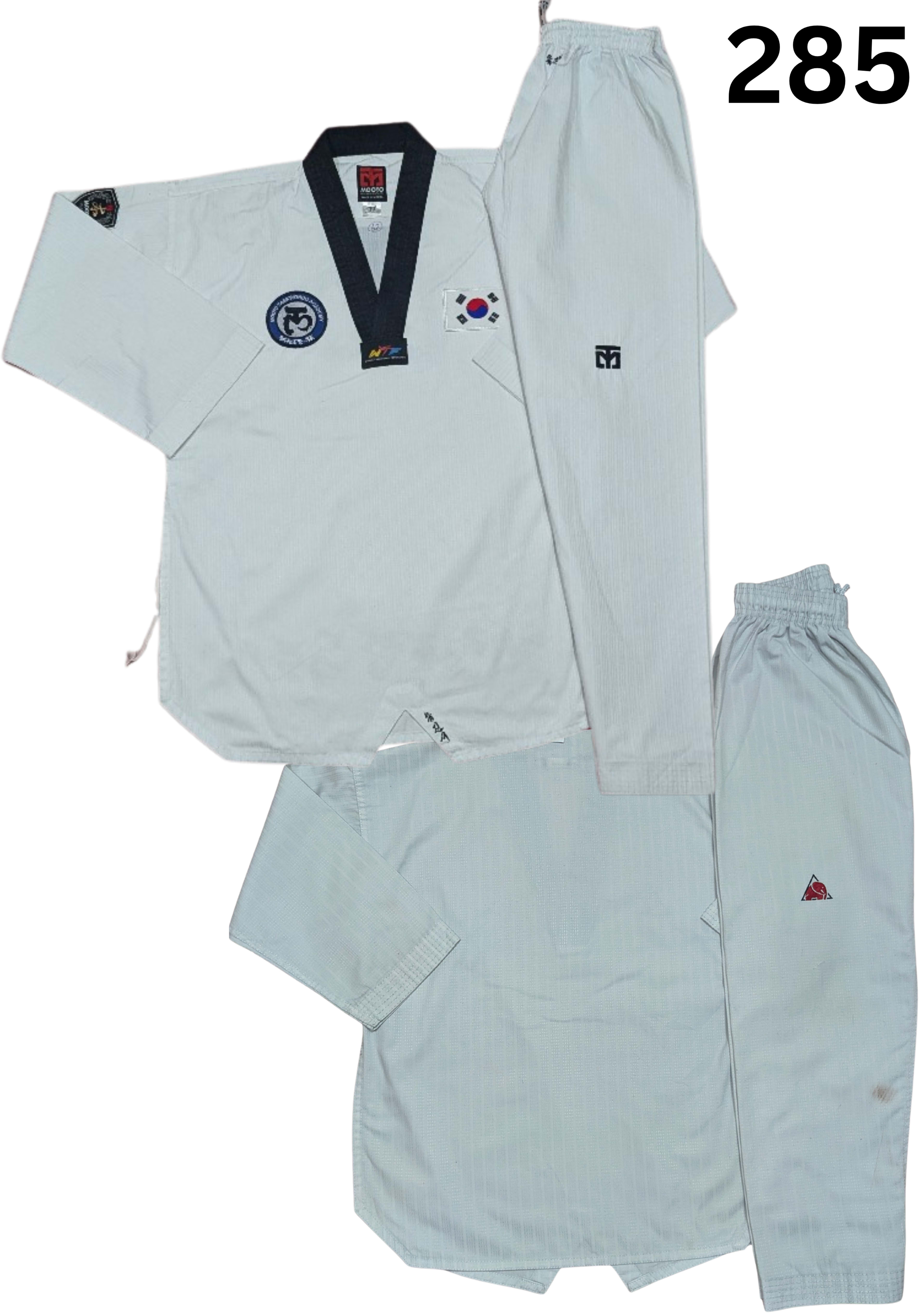 Taekwondo elephant uniform (140 sized /white color )