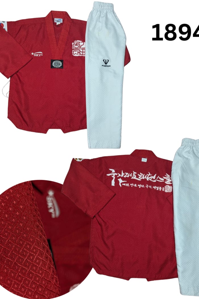sky Taekwondo Uniform - 130/b