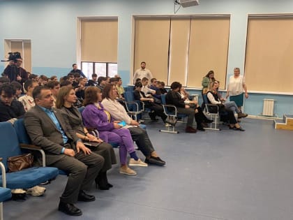 Халид Таги-заде принял участие в церемонии открытия первичного отделения российского движения детей и молодежи «Движение первых»