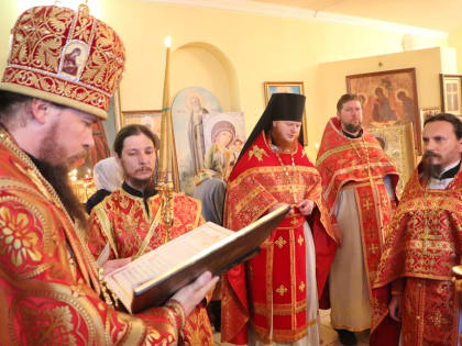 Божественная литургия в честь святого Пантелеимона в Петропавловске-Камчатском