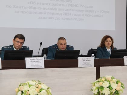 Итоги работы УФНС Ханты-Мансийского автономного округа за 2024 год