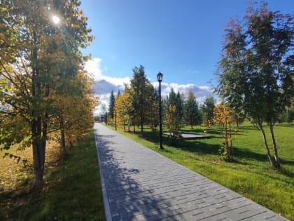 Благоустройство сквера в Мортке: новое общественное пространство для жителей