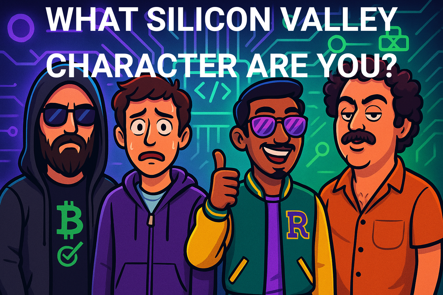 Silicon Valley character Quiz! - Farcaster Mini Apps