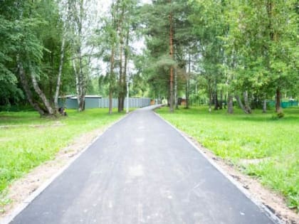 В Дмитровском округе программа «Пешком» завершена на 50%