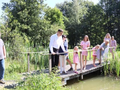 Денис Семенов побывал на базе отдыха «Дубки», где отдыхают семьи мобилизованных павловопосадцев