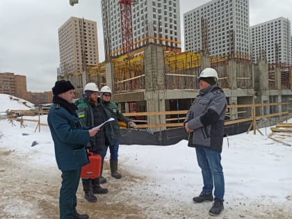 «МОСОБЛСТРОЙЦНИЛ» проверил прочность стен строящегося детского сада в Люберцах