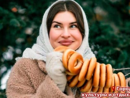 Зима в городском парке Каширы