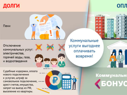 Коммунальные счета выгоднее оплачивать вовремя